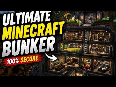 I Built the ULTIMATE Secret Minecraft Bunker