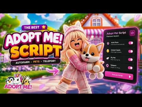 Adopt Me Script - I Auto-Farmed 1,000,000 Bucks & Legendary Pets (2026)