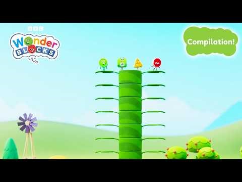 How to Grow a Magic Beanstalk | Coding Cartoon for Kids | Wonderblocks