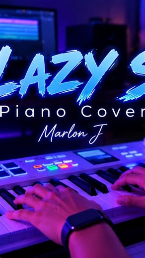 The Lazy Song – Bruno Mars | Piano Moment | Marlon J #marlonj #mymusicaljourney #calmawakening