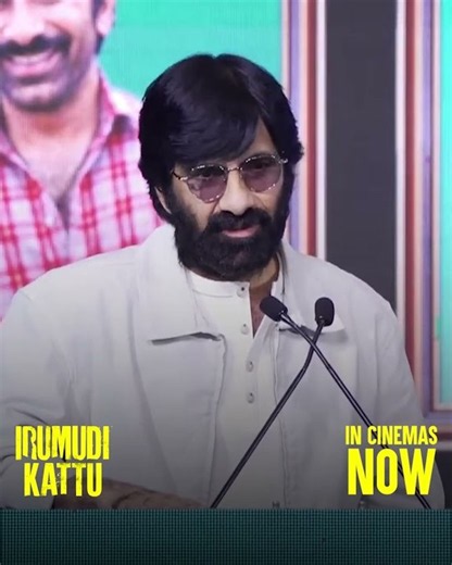#RaviTeja Speech | #Irumudi Kattu GRAND Press Meet At Chennai | Shiva Nirvana | #ytshorts