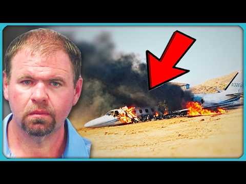 Pilot Crashes Jet at 7x the Limit… Says the Vodka Burned Up!