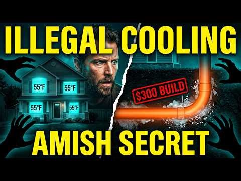 How The Amish Cool Their Homes to 55°F Without Electricity (Banned in 47 States)