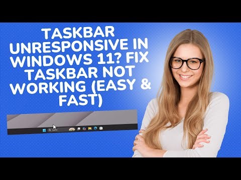 Taskbar Unresponsive in Windows 11? Fix Taskbar Not Working (Easy & Fast)