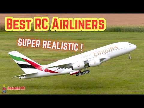 BEST COMPILATION of Radio Controlled (RC) Airliners - Part 2