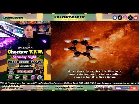 Alien Ring Molecule Found: Life's Ingredients in Space? KeysDAN Show #Science #KeysDANShow @KeysDAN