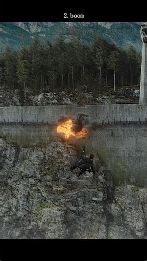 #movie She Jumps Into HELL to Save Him! 😱 The Gorge's Most Intense Rescue Scene