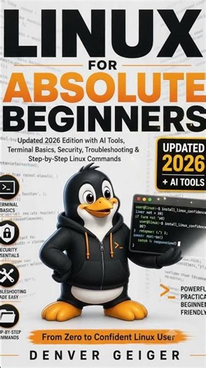 Linux for Absolute Beginners: Learn the Terminal Fast! #Linux #LinuxForBeginners #TechBooks