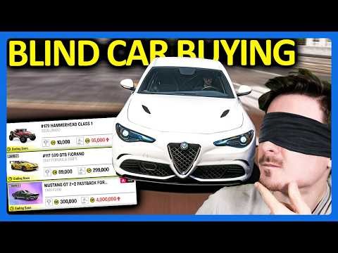 Forza Horizon 6 : Blindfolded Supercar Buying Challenge!!