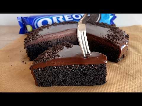 3-Ingredient Oreo Cake! Delicious no-bake dessert without condensed milk!