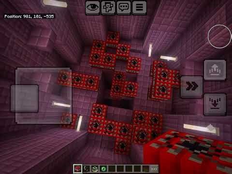 Me exploding a end city in Minecraft