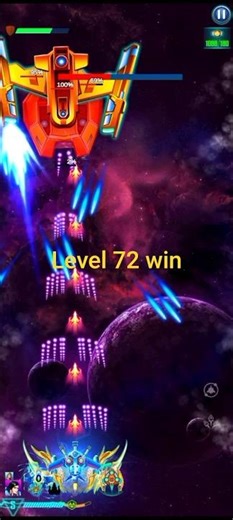Galaxy Attack Level 72 Win 🔥 Gameplay | Easy Victory #shorts