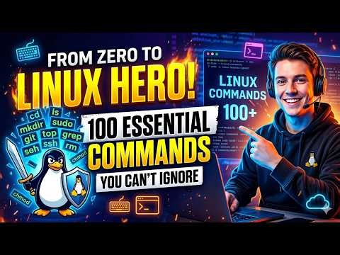 From Zero to Linux Hero – 100 Essential Commands You Can’t Ignore