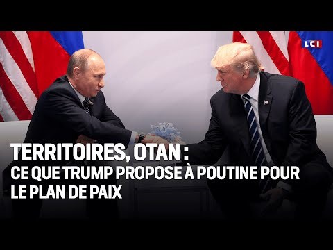 Territoires, OTAN : ce que Trump propose à Poutine pour le plan de paix｜LCI