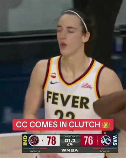 Caitlin Clark seals the win for the Fever with a dagger 🔥