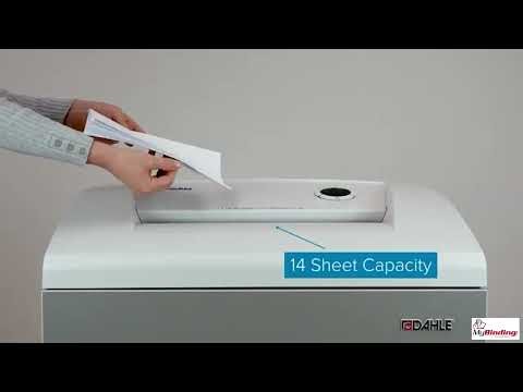 Dahle CleanTec 51572 Level P-5 Cross-Cut Department Shredder