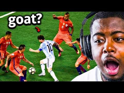 Black Guys React to MESSI for the FIRST TIME!