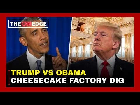 Trump vs Obama: ‘Cheesecake Factory’ Dig Sparks Fiery White House Showdown | US Midterm 2026 | N18G
