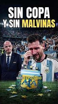 ESPAÑA DESTROZÓ A ARGENTINA Y A MESSI junto a la MAFIA DE INFANTINO #MESSI #futbol #mundial #messi