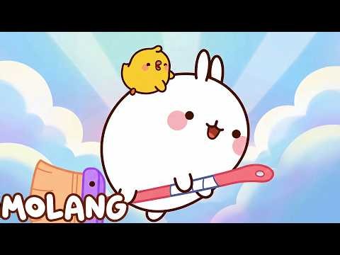 Molang & Piu Piu | The Broom | funny cartoon videos | HooplaKidz Tv