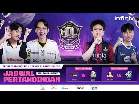 🔴LIVE | INFINIX MDL ID S14 | Regular Season - Progressive Round 1 | Hari 1