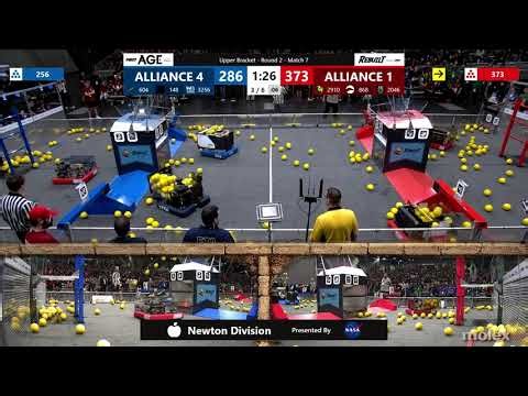 Match 7 (R2) - FIRST Championship - FIRST Robotics Competition - Newton Division presented by NASA