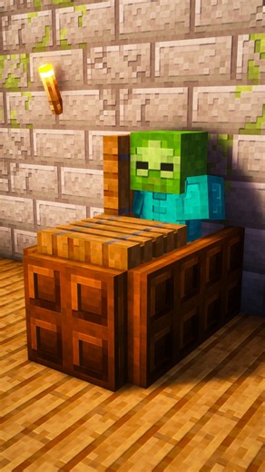 Minecraft Jumpscare Coffin....🤔 (Running Up That Hill) #minecraft #shorts