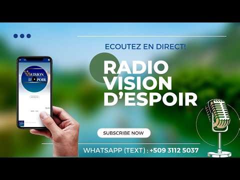 Ecoutez la Radio Vision D'Espoir en Direct