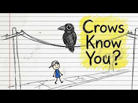 What A Crow Really Sees When It Looks At You?