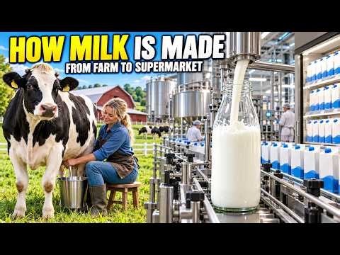 From Dairy Farm to Supermarket: How Fresh Milk Is Made