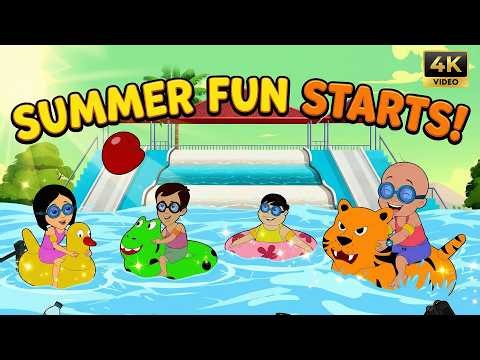Mighty Raju - Summer Fun Begins! 🌞 | Cartoon Holiday Fun for Kids | Funny Videos for Kids
