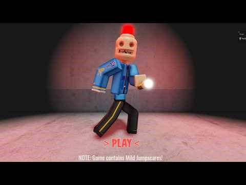 SIREN COP'S PRISON! SCARY OBBY roblox Gameplay Walkthrough No Death 4K