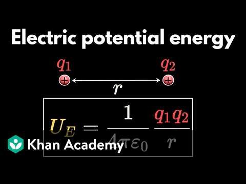Electric potential energy | AP Physics | Khan Academy