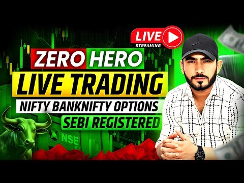 Expiry Hero Zero Trade Nifty SENSEX | Live Trading | Banknifty Analysis | 13-April | #livetrading