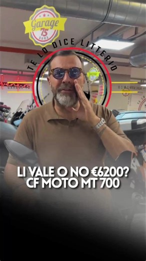 👉🏻 e secondo te il prezzo di questa CF moto MT 700 è giusto? Scoprite cosa ne penso io! @aagency_smm #motociclista #moto #roma