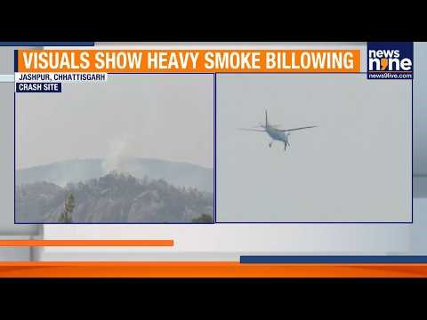 Private Aircraft Crashes in Jashpur Hills, Pilot & Co-Pilot Killed