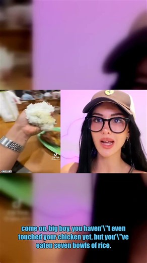 People Who Got LUCKY With Food Pt.5 | SSSniperWolf #shorts