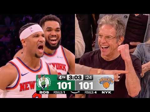 Final 4:42 ELECTRIC ENDING Celtics at Knicks 👀 | April 9, 2026