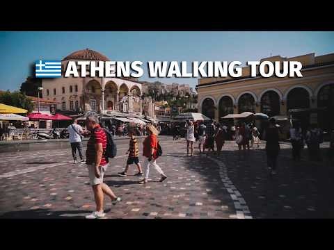 Athens Walking Tour 🇬🇷 | Explore the Ancient City