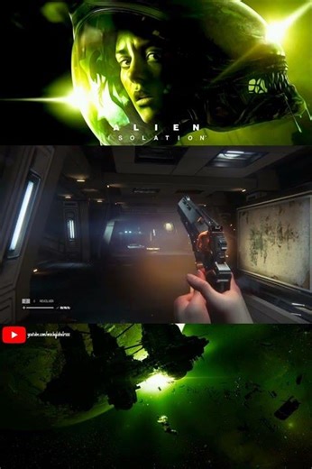 ALIEN ISOLATION: MOLOTOV & SMOKE BOMB vs. ALIEN | #alienisolation #aliengames #shorts