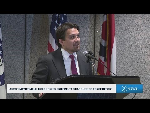 Full press conference on the review of the police department's use-of-force policies