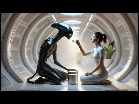 She Fed the Dying Alien Predator — And It Burned Worlds to Keep Her Safe HFY | Sci fi Stories