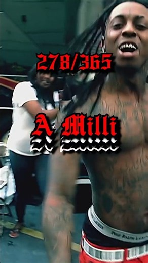 278/365 A Milli de #lilwayne #viral #parati #amilli #trap #hiphop #rap #music #musica #wayne #lil