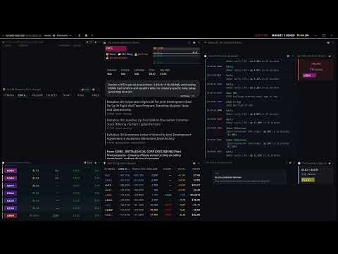 Scanner Arcane Monitor — Real-Time Stock Market Momentum Scanner (v5.4 Beta - engine 7)