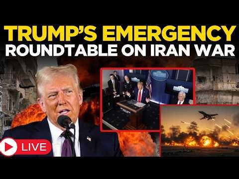 Donald Trump LIVE: Trump Delivers Urgent War Message as Iran Strikes Back | US-Iran War Live