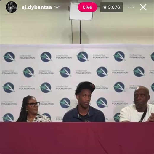 AJ Dybantsa is staying in school... AND declaring for the 2026 NBA Draft ✍️(via: aj.dybantsa/IG)