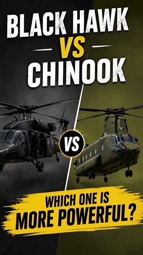 Chinook vs Black Hawk: Which One Is More Powerful?