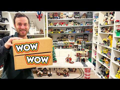 INCREDIBLE MAIL & LEGO Winter Village Progress!