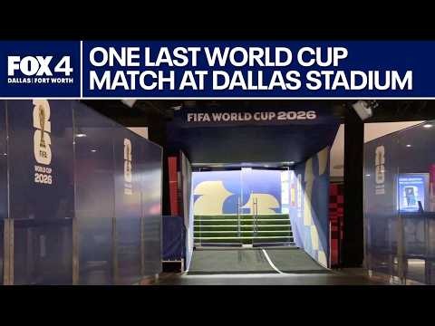 Dallas Stadium prepares for France vs Spain semifinal