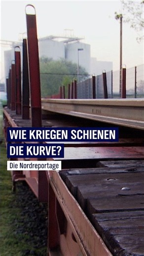 Wie kriegen Eisenbahnschienen die Kurve? #ndr #doku #schienen